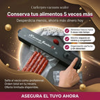 Selladora de alimentos al vacío + 10 bolsas