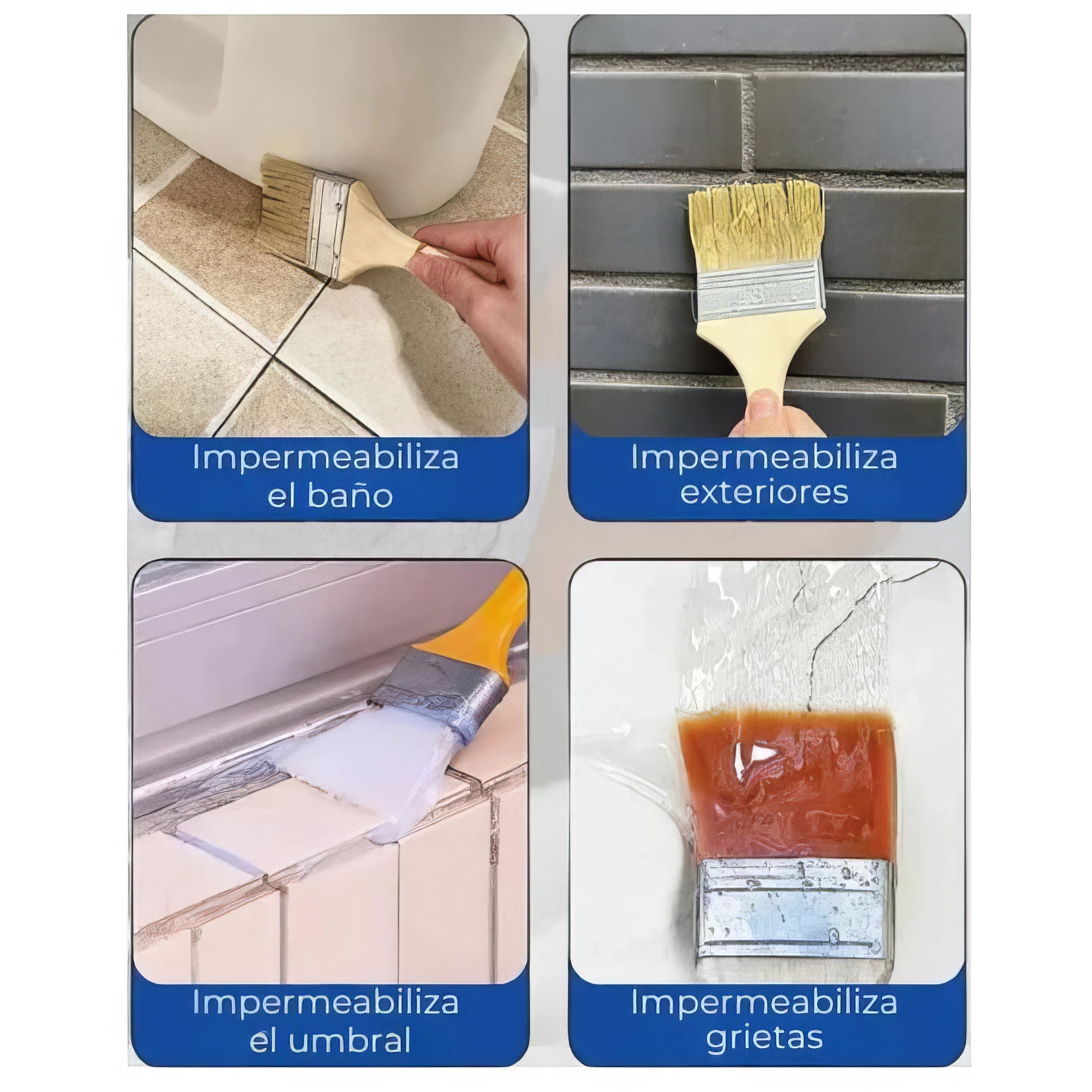 Sellador impermeabilizante Alta Durabilidad Pack x3